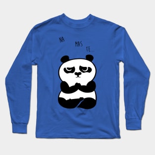 Namaste Panda Long Sleeve T-Shirt